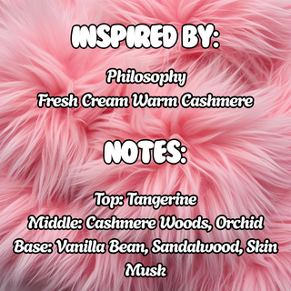 Cashmere & Cream - (Fresh Cream Warm Cashmere Inspired)