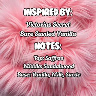 Vanilla Suede - (Bare Sueded Vanilla Inspired)