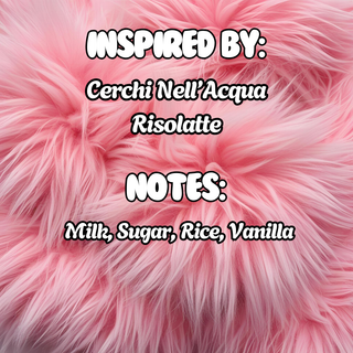 Creme De Riz - (Risolatte Inspired)