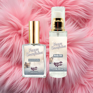 Fuzzy Snowflakes - (Snowflakes & Cashmere Inspired)