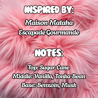 Sweet Escape - (Escapade Gourmande Inspired)
